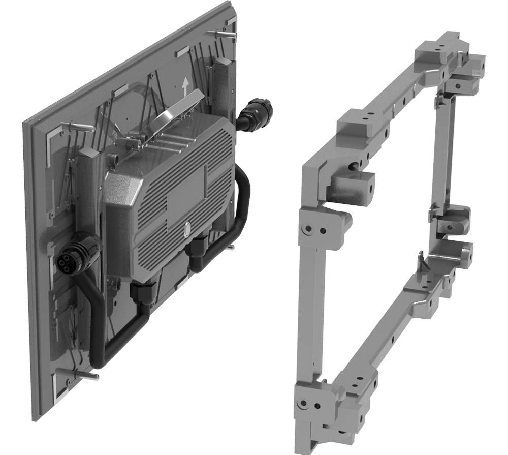 RAPID POSITIONING FOR FRONT MAINTAINANCE